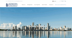 Desktop Screenshot of international-property-management.com